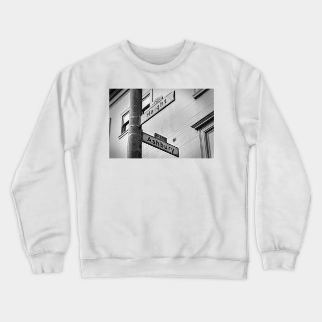 Haight and Ashbury Crewneck Sweatshirt by jforno